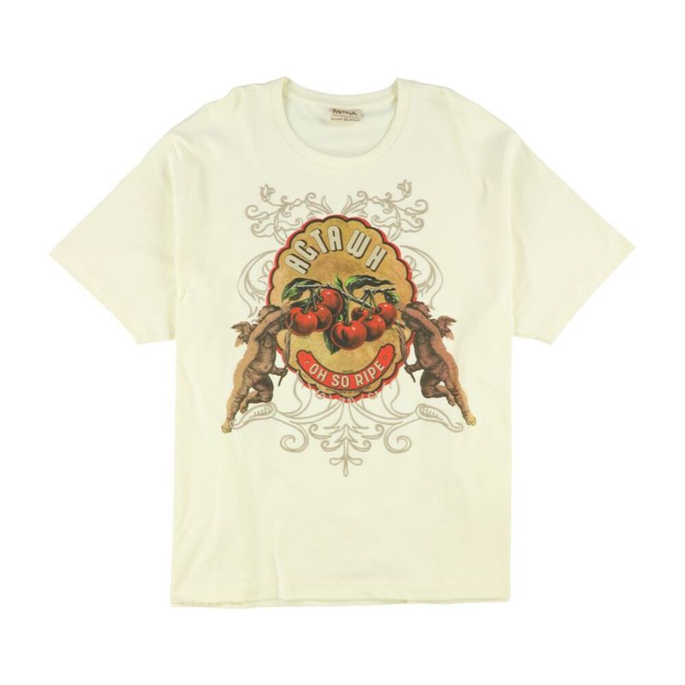AGtawh Mens Oh So Ripe Graphic T-Shirt, NWT